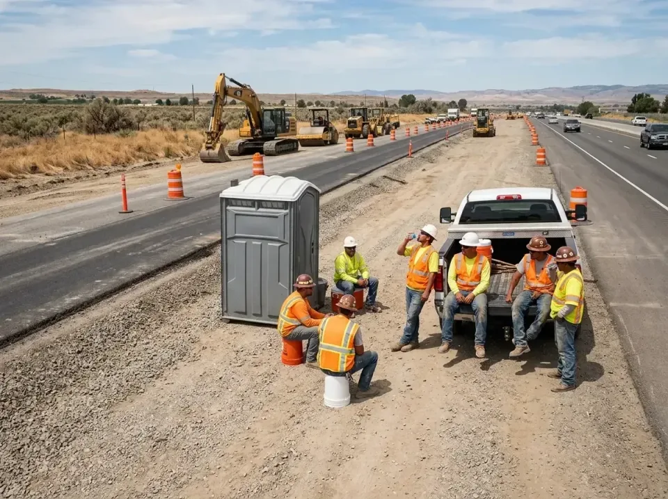 highway-road-construction-crew-007 — frequently asked questions, Porta Potty and Restroom Rentals in Iroquois Point, HI